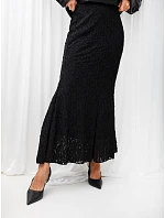 Spódnica MI SD model 22554272 czarny - FPrice Spódnica MI SD model 22554272 czarny - FPrice