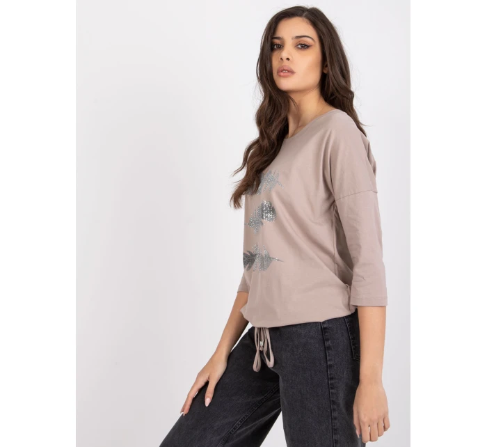 Blúzka RV BZ 0226.34P tmavá lila