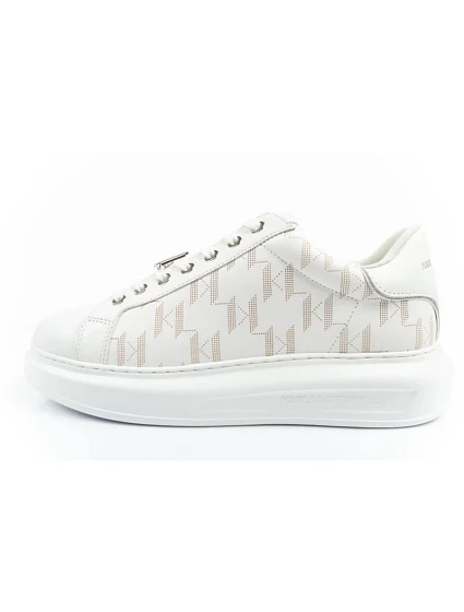 model 21356731 pánské tenisky kožené bílé - Karl Lagerfeld