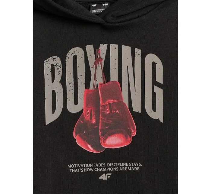 Chlapčenská mikina s kapucňou 4F 4FJRSS26TSWSM2904-20S