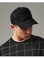 Beechfield B 643 5-panelová čiapka „Suede Snapback Trucker“ 53.0643 čierna Beechfield B 643 5-panelová čiapka „Suede Snapback Trucker“ 53.0643 čierna