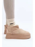 Dámské Sněhule Na Podrážce Beige model 21645981 - Boto