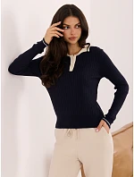 Sweter IR SW model 22404426 granatowy - FPrice Sweter IR SW model 22404426 granatowy - FPrice