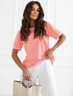 Tričko IT TS 20881.85 tmavoružové