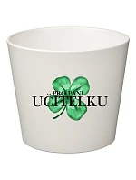 PRO PANÍ UČITELKU (ČTYŘLÍSTEK) - velký květináč