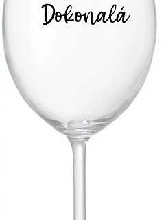Ms. Perfect - priehľadný pohár na víno 350 ml