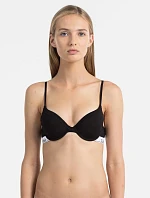 Podprsenka s kosticami F3784E-001 čierna - Calvin Klein