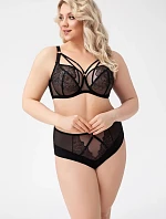 Mäkká podprsenka Gorsenia K 746 Molly black - Gorsenia