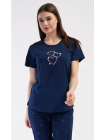 Dámské domácí šaty s tříčtvrtečním rukávem model 21059941 - Vienetta