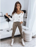 Dámský svetr ecru Dstreet model 21967022 - FashionStreet