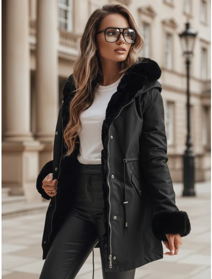 Dámská zimní bunda černá Dstreet model 21971686 - FashionStreet