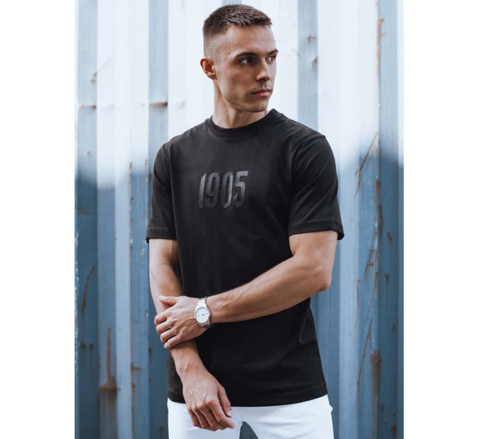 Pánské tričko s potiskem černé Dstreet model 21975483 - FashionStreet