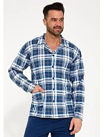 pyžamo model 22045469 dlouhé/r S2XL pánské s otevřenou přední částí - Cornette
