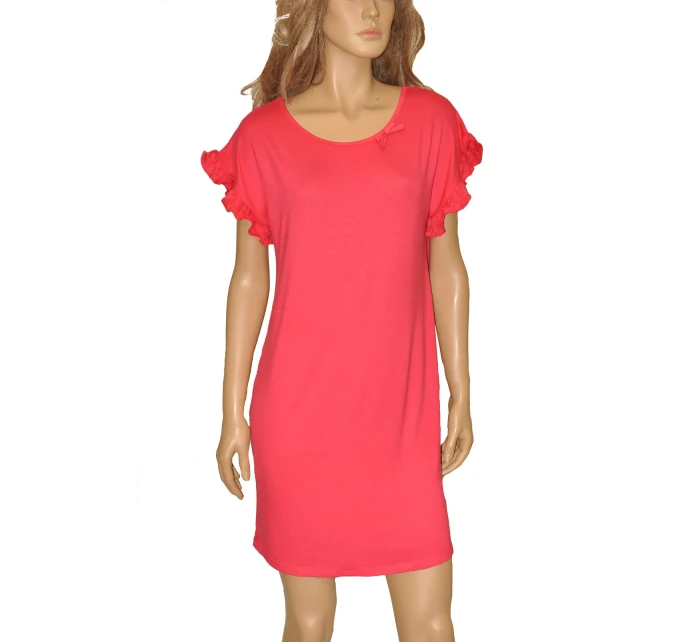 Dámska nočná košeľa DE LAFENSE 372 Falbene kr / r Dámska nočná košeľa DE LAFENSE 372 Falbene kr / r