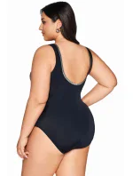Dámske jednodielne plavky 62 čierne - AVA