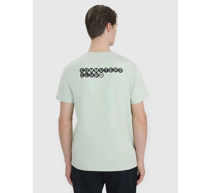 Pánske tričko s potlačou 4F 4FWSS25TTSHM2239-47S Pánske tričko s potlačou 4F 4FWSS25TTSHM2239-47S