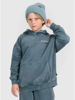 Chlapecká mikina s kapucí model 21816983 - 4F