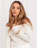 Sweter DHJ SW model 20609016 ecru - FPrice