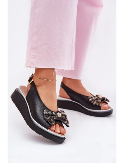 Model topánok na klinoch 214997 Krok v štýle