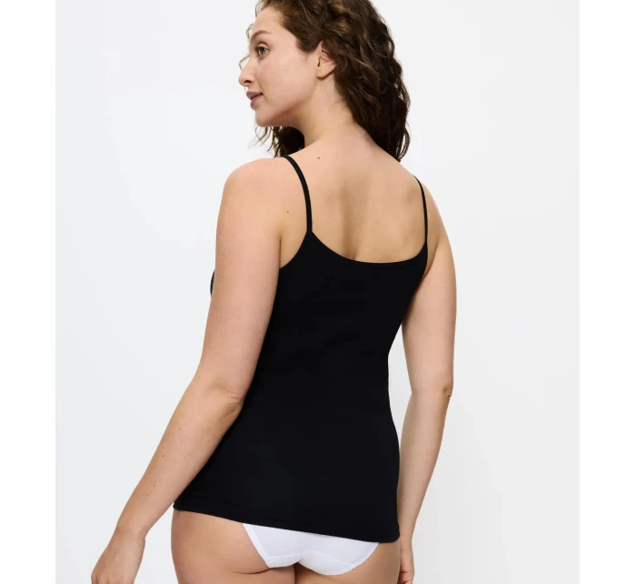Dámsky top Sense Of Cotton Spaghetti Top - ČIERNY - TRIUMPH ČIERNY - TRIUMPH