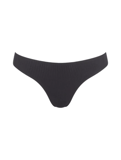 Dámske tangá ZERO Feel Pure String - BLACK - black 0004 - SLOGGI