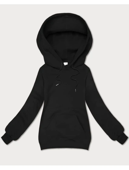 Čierna voľná klokanka s kapucňou S'West (B-11#)