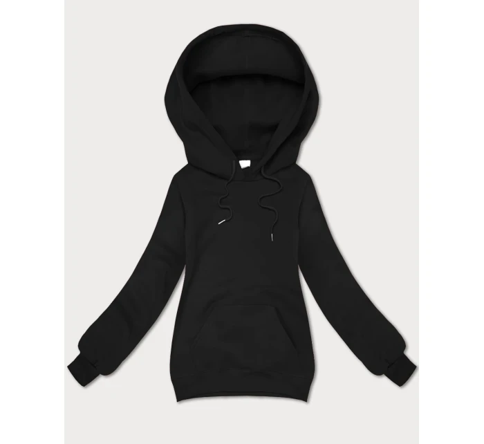 Čierna voľná klokanka s kapucňou S'West (B-11#)