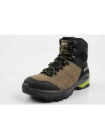 pánská trekingová sportovní obuv model 21940843 Goretex kožená černá zelená - Aku pánská trekingová sportovní obuv model 21940843 Goretex kožená černá zelená - Aku