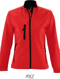 SOL'S Roxy Dámska 3-vrstvová softshellová bunda 25.4680 pepper red