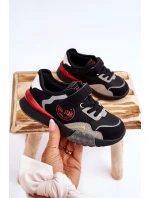 Dziecięce Sneakersy Memory Foam System Big Star LL374224 Czarne
