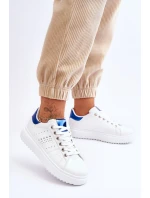 Damskie Sportowe Buty Biało-Niebieskie Be First! Damskie Sportowe Buty Biało-Niebieskie Be First!