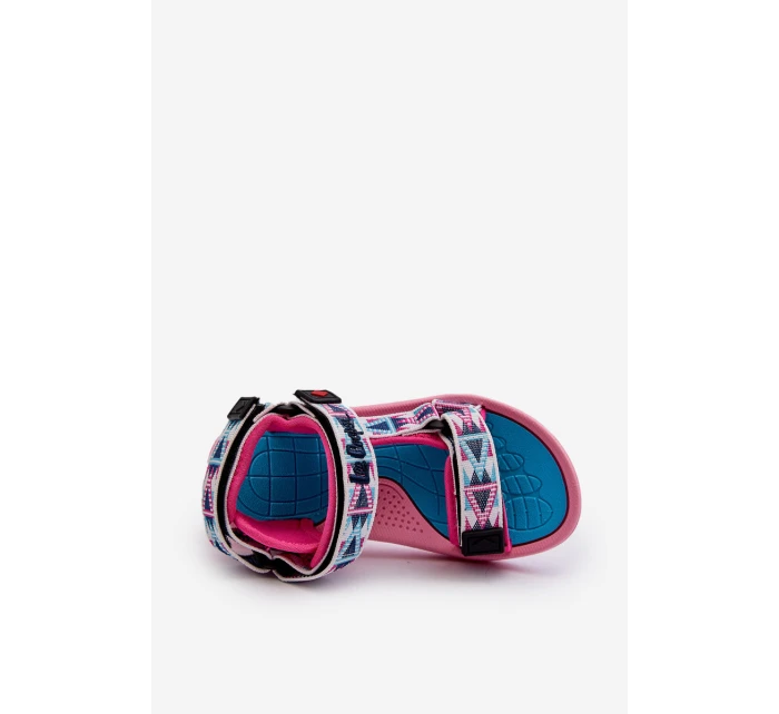 Dziecięce Sandałki Lee Cooper LCW-24-34-2600 Różowe