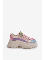 Dámské tenisky na masivní podrážce model 21667390 - Boto Dámské tenisky na masivní podrážce model 21667390 - Boto