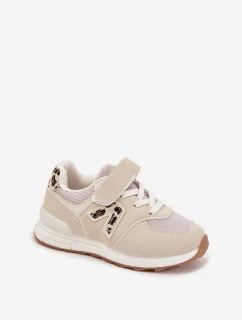 Dětské sportovní tenisky na suchý zip béžové model 21718600 - Boto