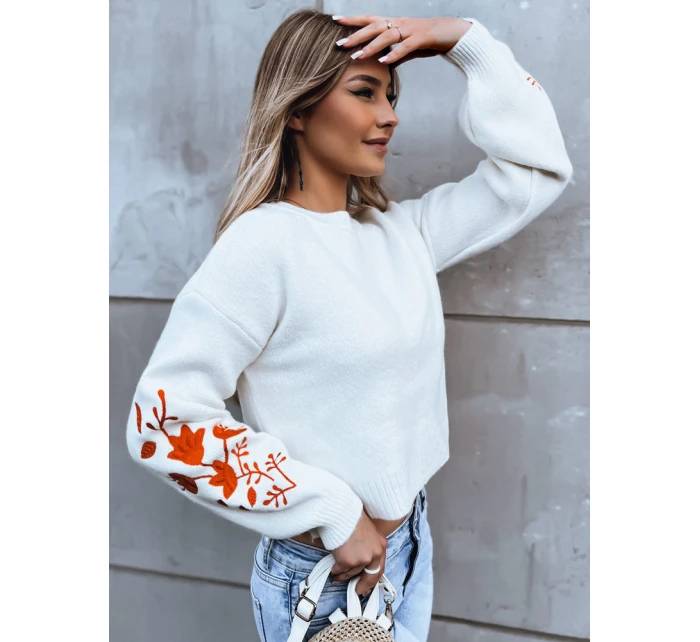 Dámský svetr white Dstreet model 21971128 - FashionStreet