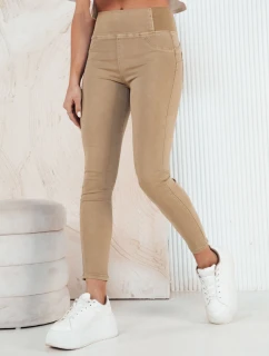Dámske džínsové nohavice ALTET dark beige FashionStreet UY1922