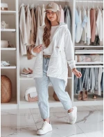 Dámská přechodná prošívaná vesta bílá Dstreet model 21987079 - FashionStreet Dámská přechodná prošívaná vesta bílá Dstreet model 21987079 - FashionStreet
