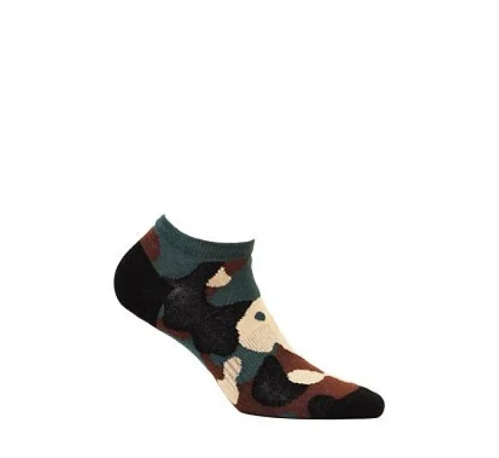 Pánske členkové ponožky Wola Sportive W91.1N3 Ag + vzor