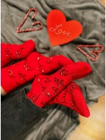 Dámske valentínske ponožky Wola W84.01P, 36-41