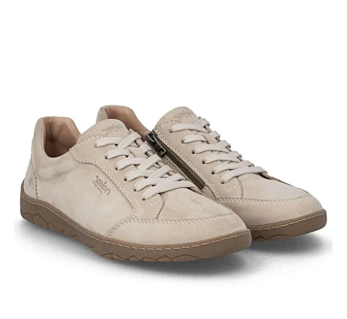 Skórzane męskie beżowe model 22034111 - Rieker