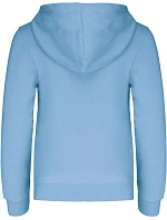 K 453 Dětská kontrastní mikina s kapucí model 22509489 sky blue/white - Kariban K 453 Dětská kontrastní mikina s kapucí model 22509489 sky blue/white - Kariban