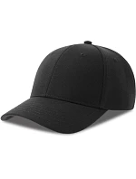 6 panelová baseballová kšiltovka black model 22450127 - Atlantis Headwear 6 panelová baseballová kšiltovka black model 22450127 - Atlantis Headwear