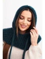 Dámská čepice s kapucí a jemným vzorem s model 21789274 - K-Fashion