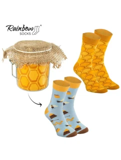 Skarpetki Rainbow Socks Miód W Słoiku 2 Pary