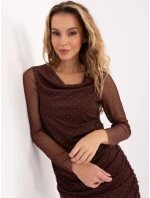 Šaty MI SK 62452.74 hnedé