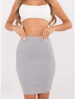 Sukně RV SD model 17926626 světle šedá - FPrice Sukně RV SD model 17926626 světle šedá - FPrice