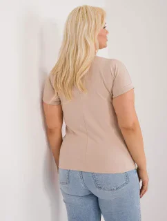 T shirt RV TS model 19920648 beżowy - FPrice