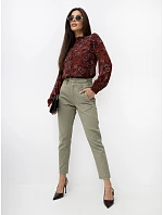 Bluzka model 22340987 bordowy - FPrice