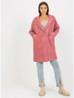 Dámsky kabát MBM PL 1521.97P tmavo ružový Dámsky kabát MBM PL 1521.97P tmavo ružový