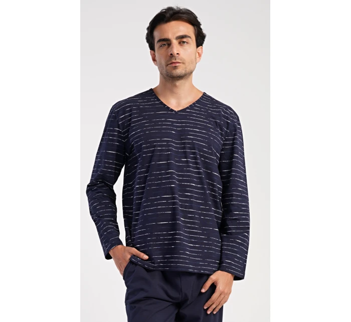 Pánské pyžamo dlouhé model 21417143 - Vienetta MAN